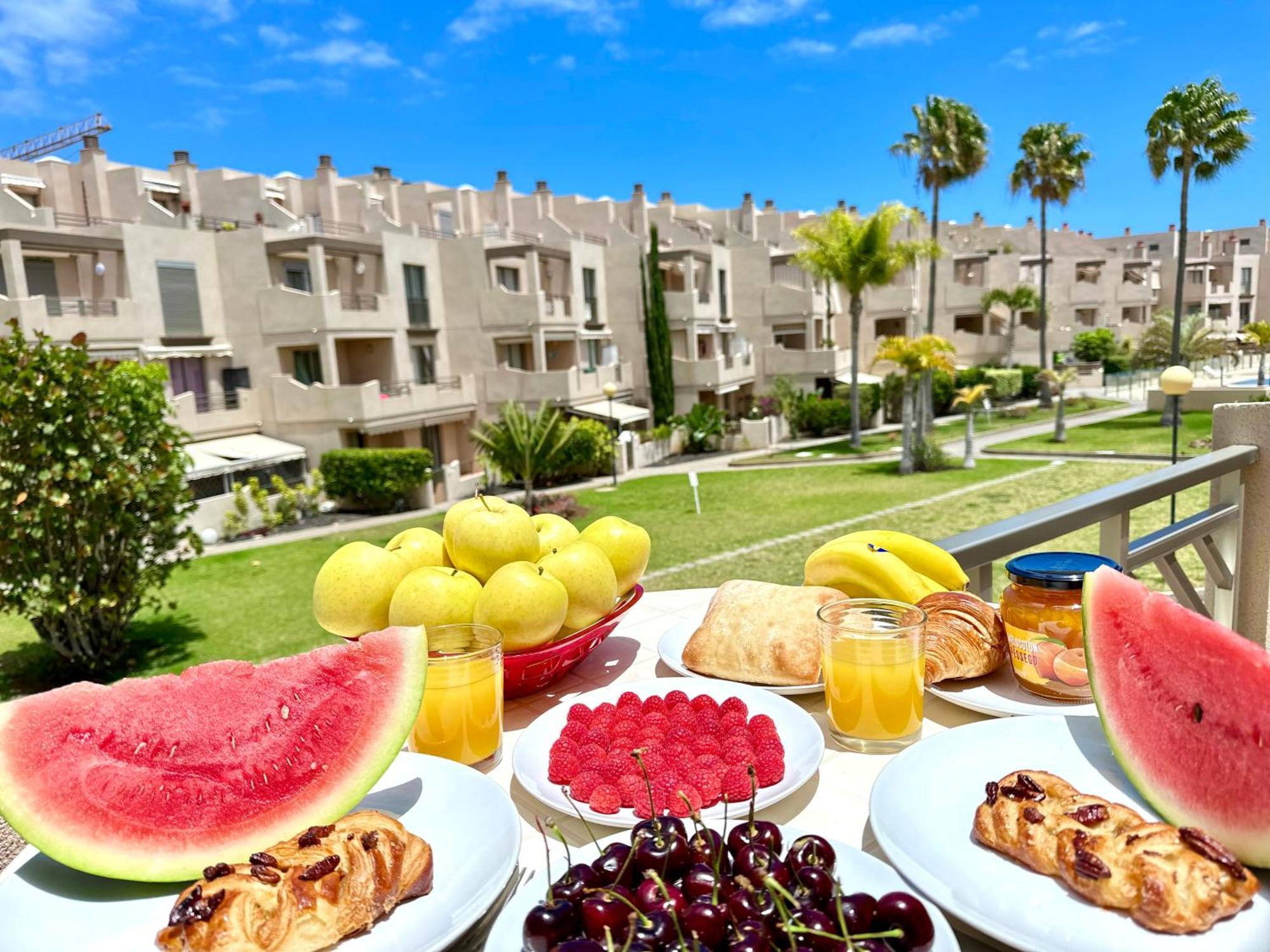 Apartamento En Playa De La Tejita, El Medano กรานาดิลญา เด อาโบนา ภายนอก รูปภาพ